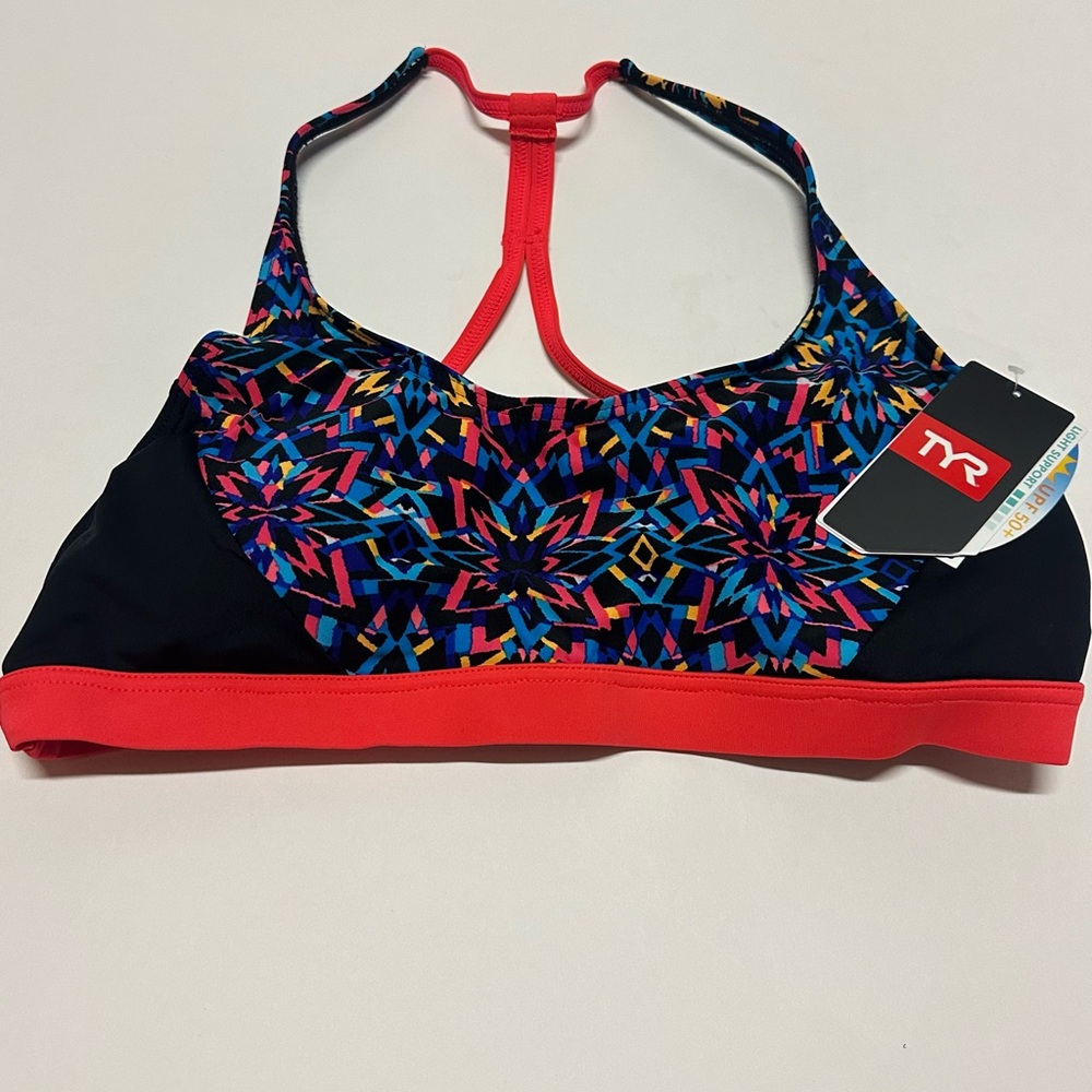 NWT TYR Carnivale Harlow bikini swim top